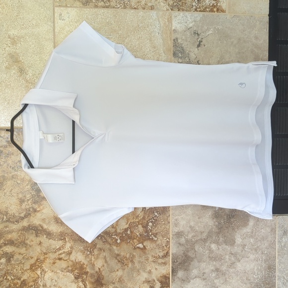 Small Icyzone White Shirt Golf Tennis Activewear Athleisure Athletic Sport - Picture 1 of 6